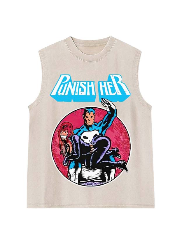 Punish Her Washed Tank Top