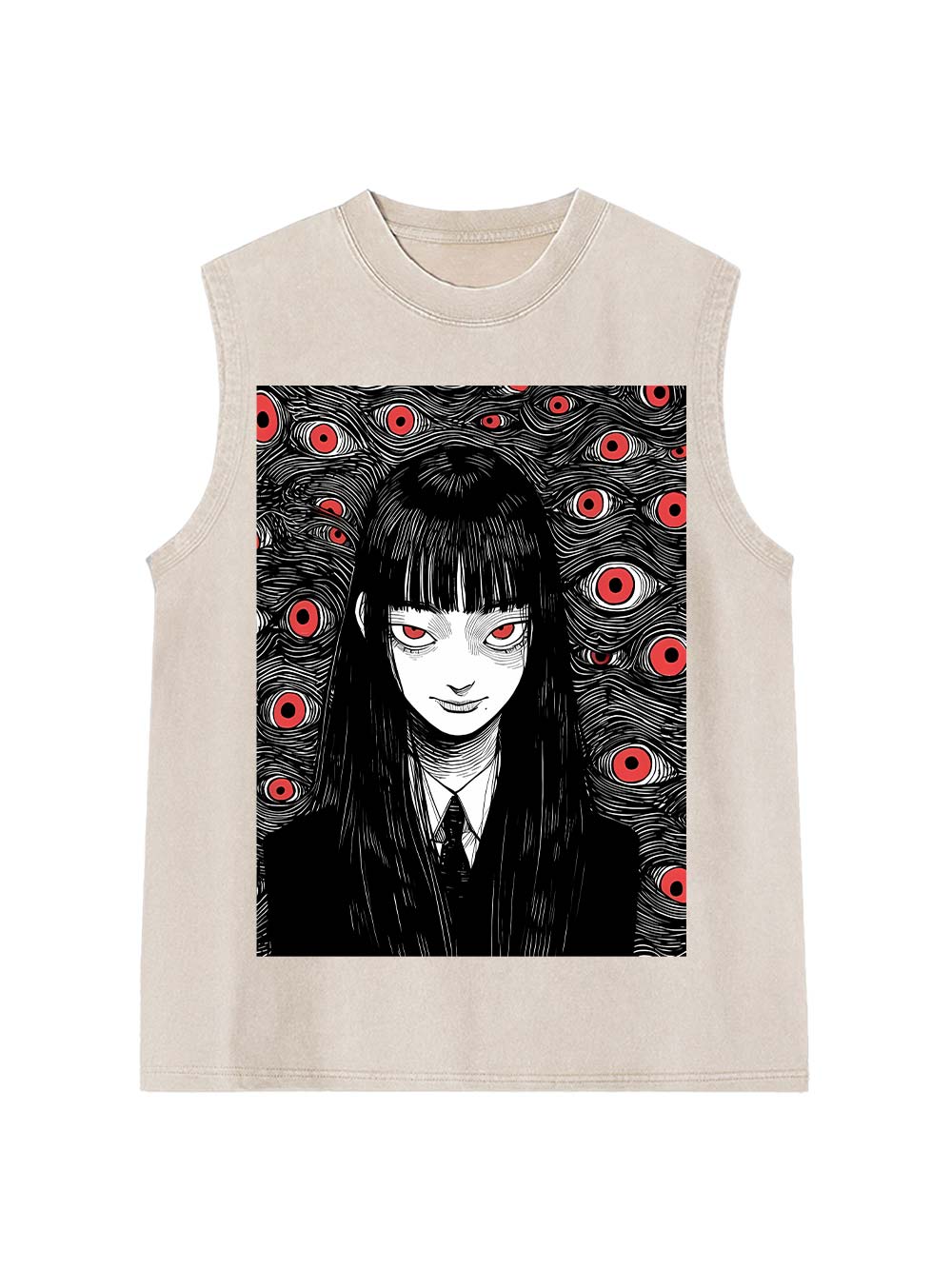 Eyes Of Mystery Washed Tank Top