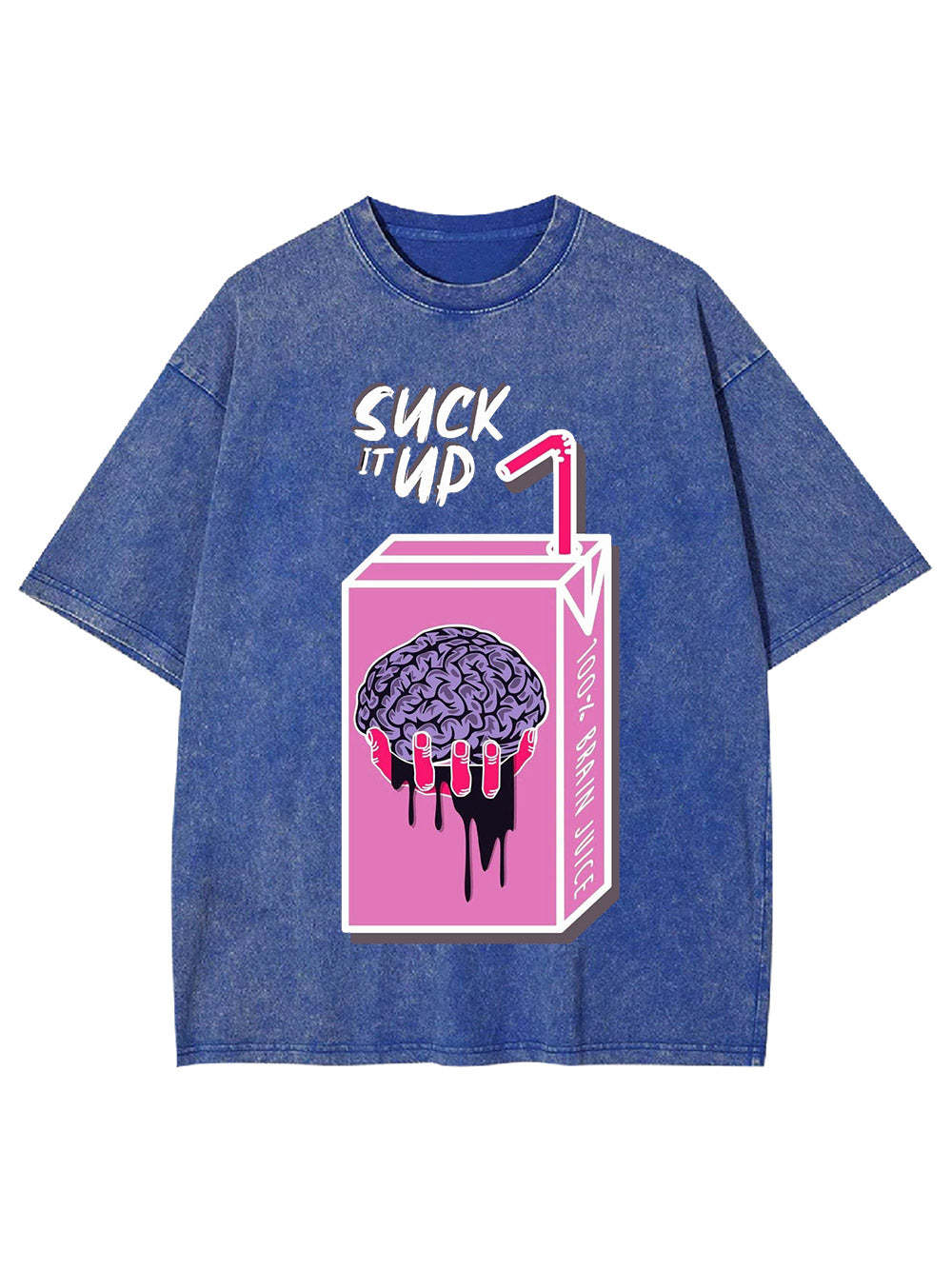 Suck It Up Washed Tshirt