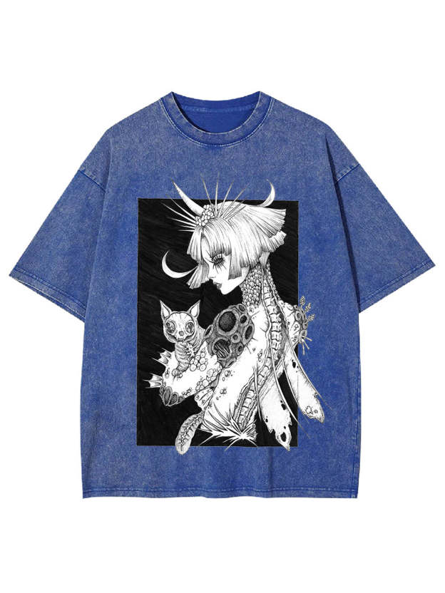 Divine Evolution Washed Tshirt