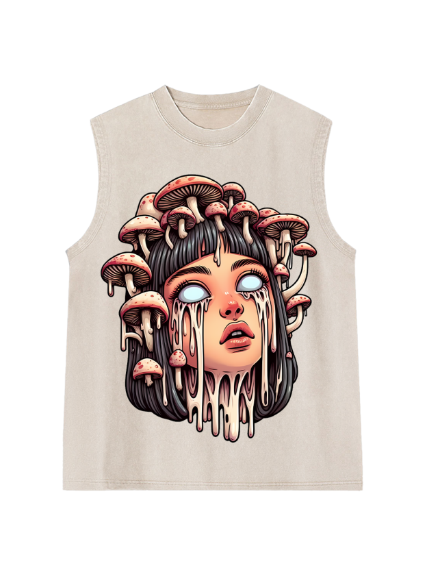 Melting Girl Washed Tank Top