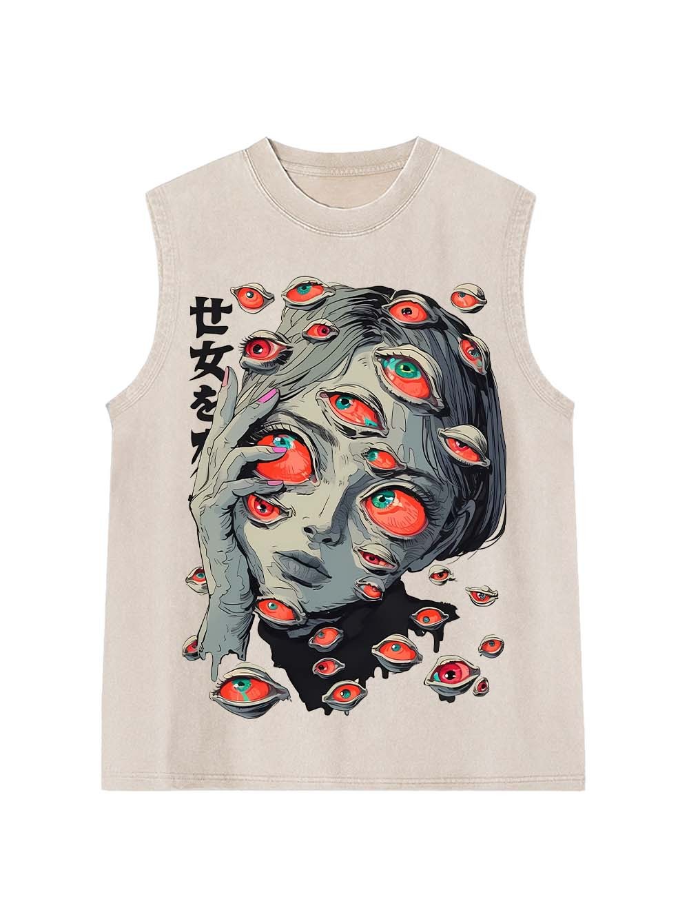 Eyes Of The Unseen Washed Tank Top