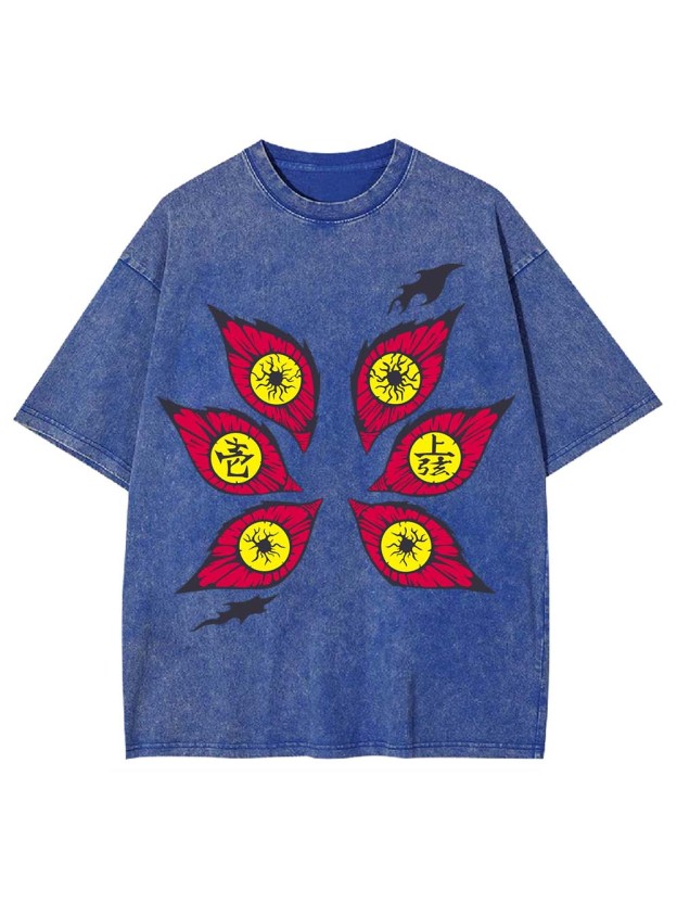 Fiery Eyes of Power Washed Tshirt