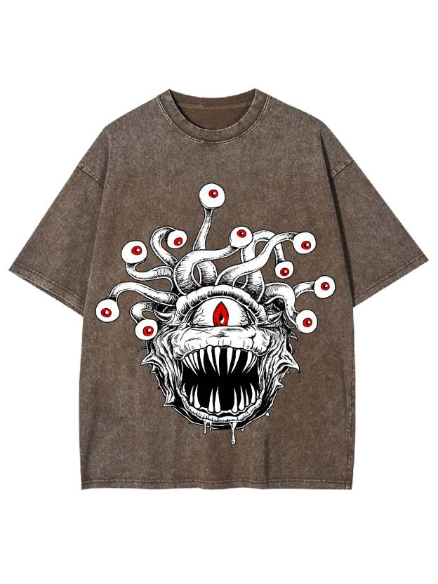 The Eye Of Chaos Washed Tshirt