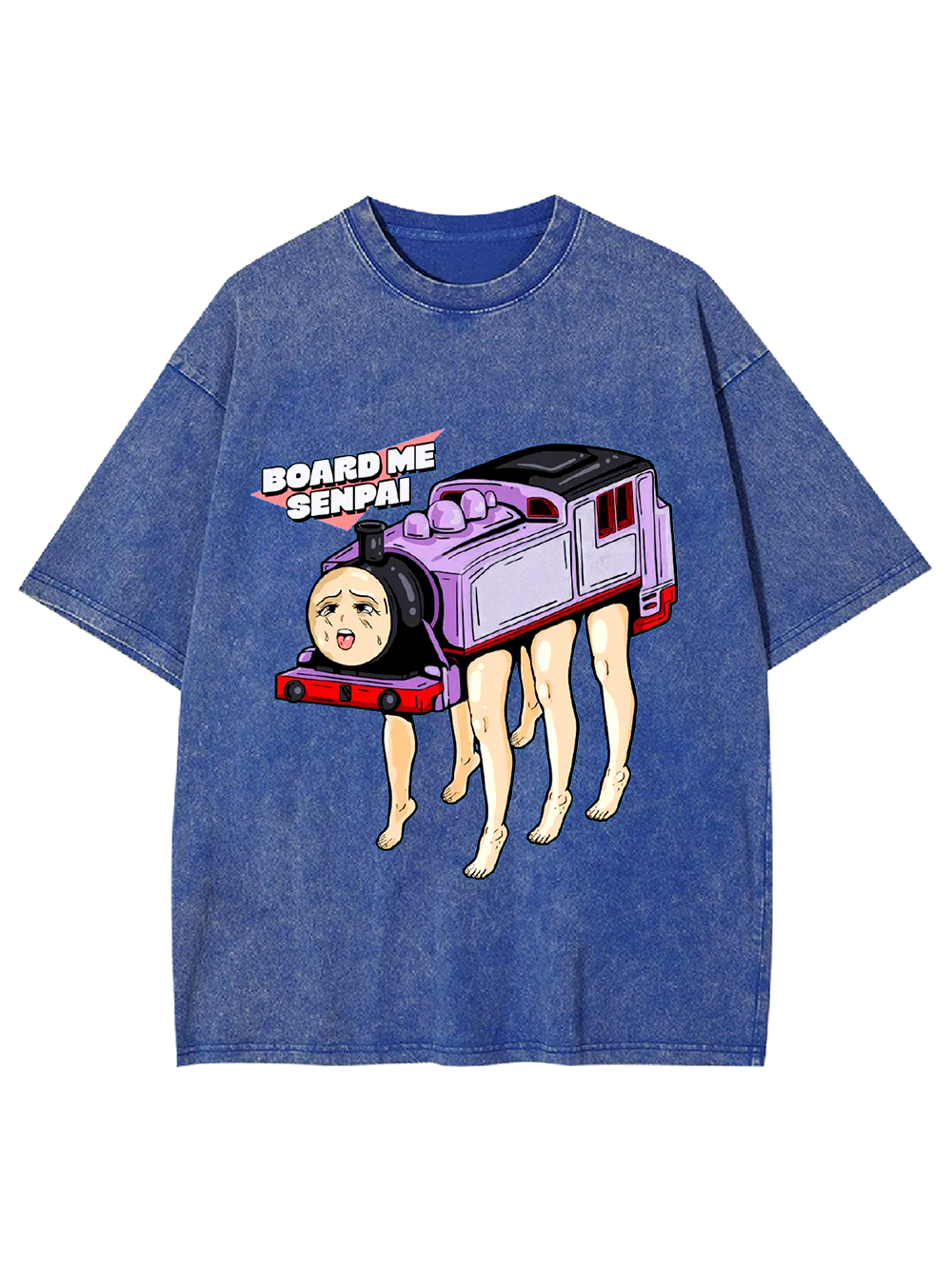 BOARD ME   SENPAI   Washed Tshirt