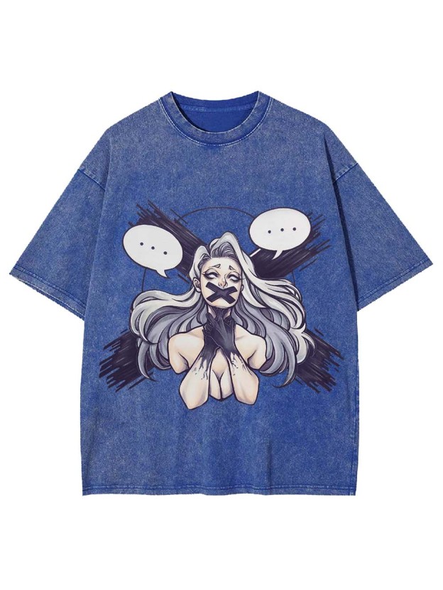 Silenced Emotions Washed Tshirt