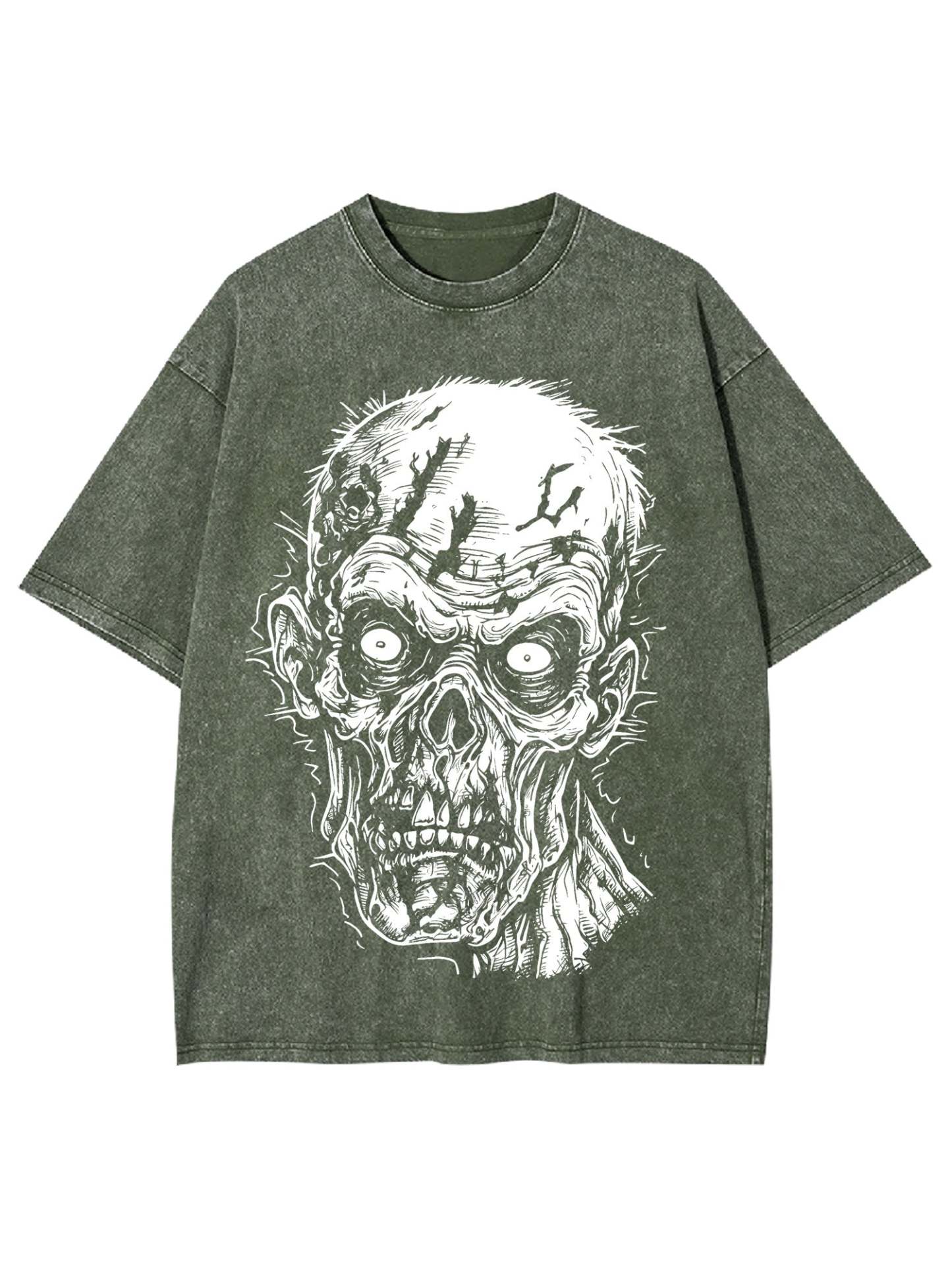 Awakening Of The Undead Washed Tshirt-ClassyOutlaw Sale