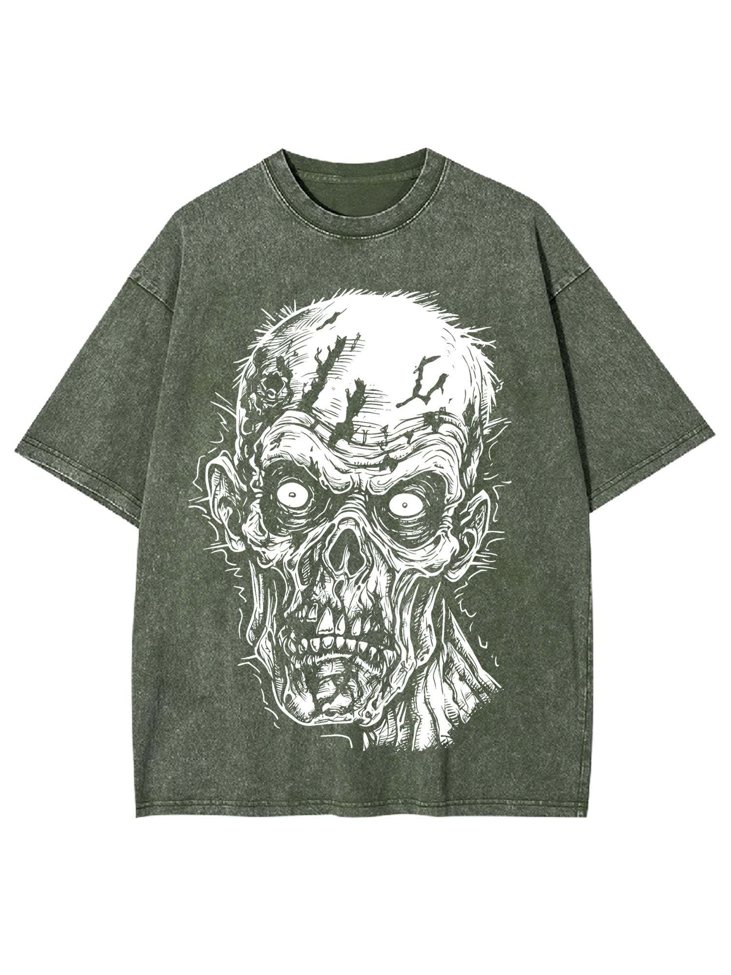 Awakening Of The Undead Washed Tshirt-ClassyOutlaw Sale