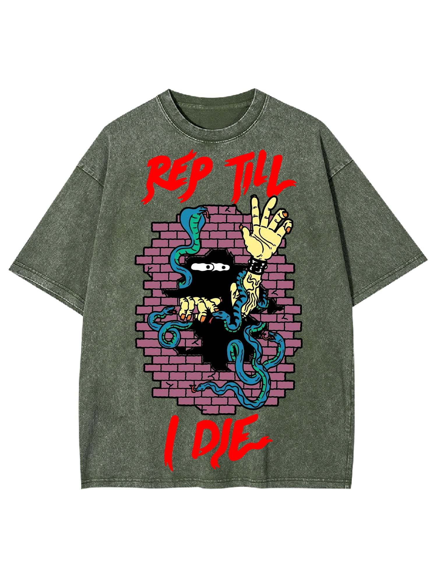 Rep Till I Die Washed Tshirt