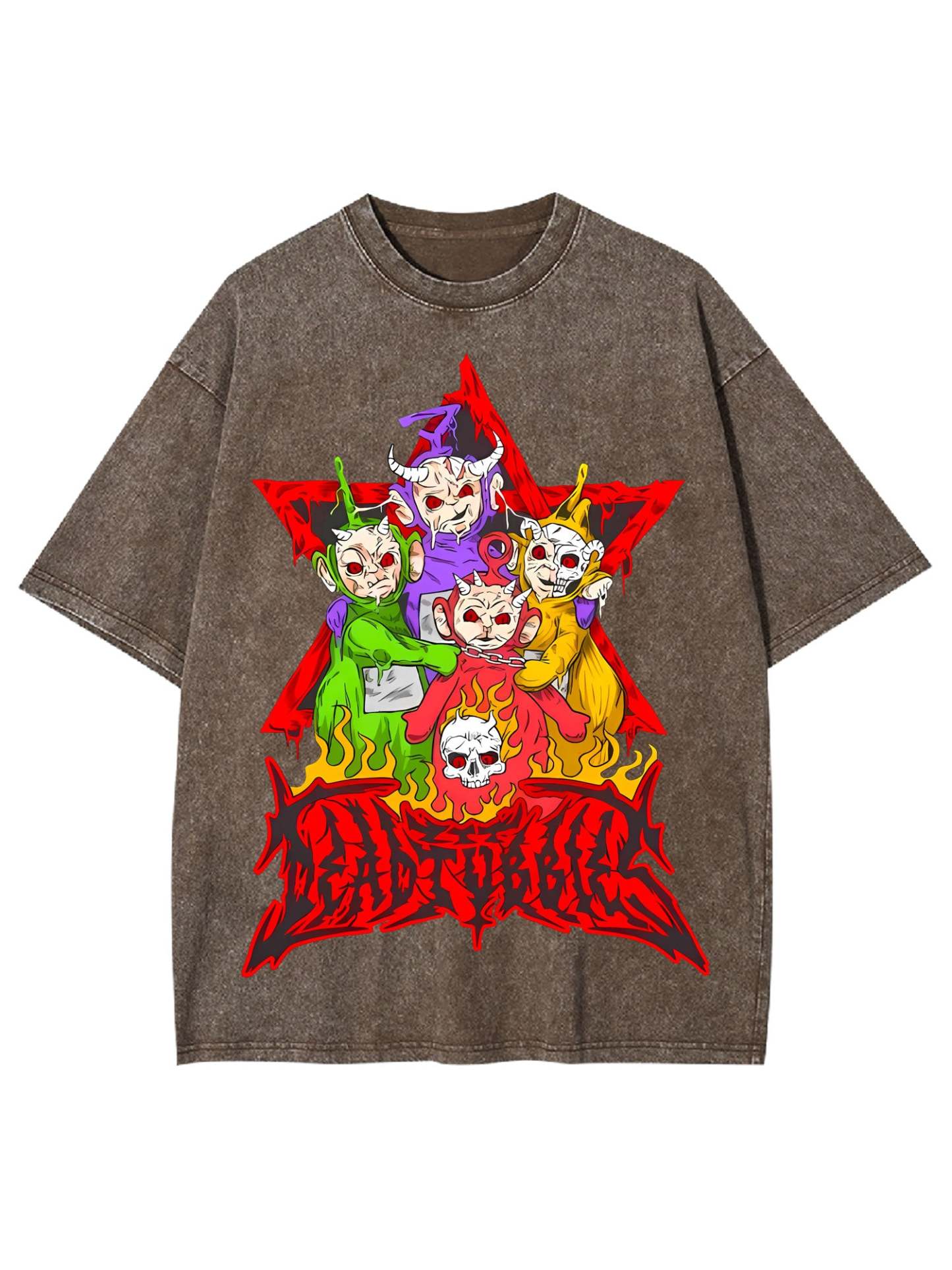 Dead Troubles Washed Tshirt