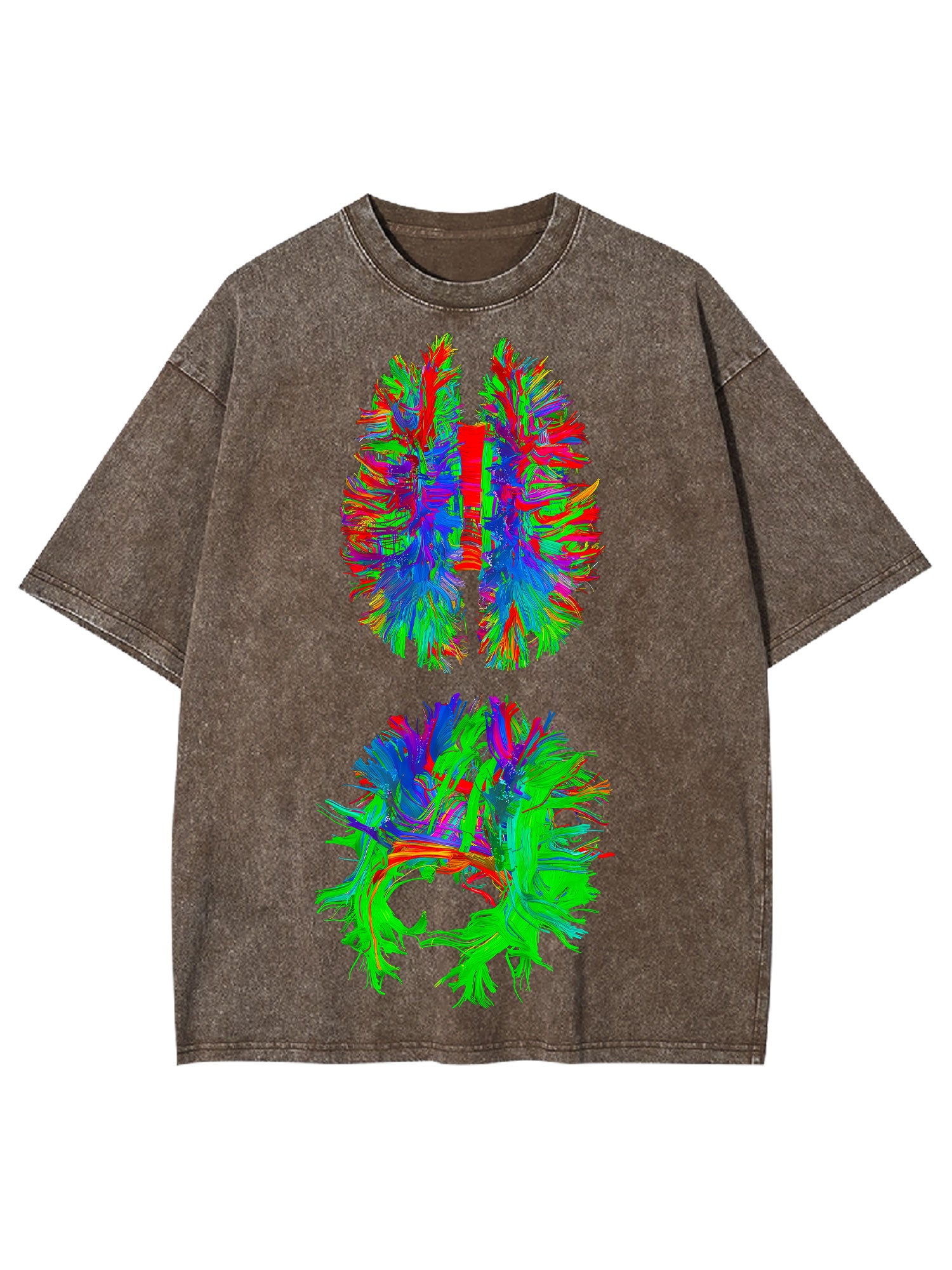 Thermal Imaging Brain Washed Tshirt