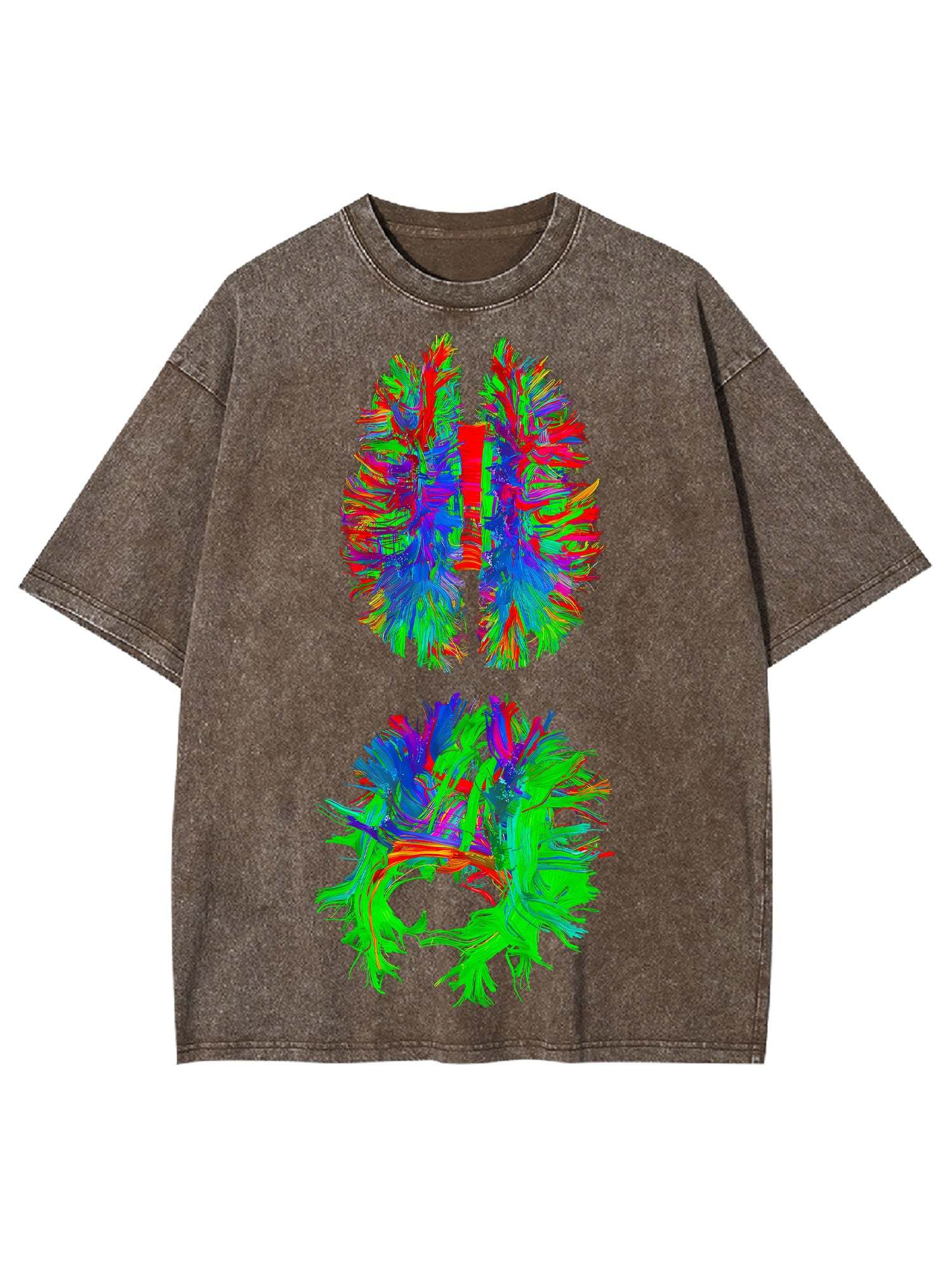 Thermal Imaging Brain Washed Tshirt