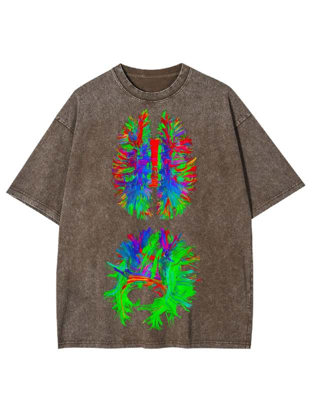 Thermal Imaging Brain Washed Tshirt