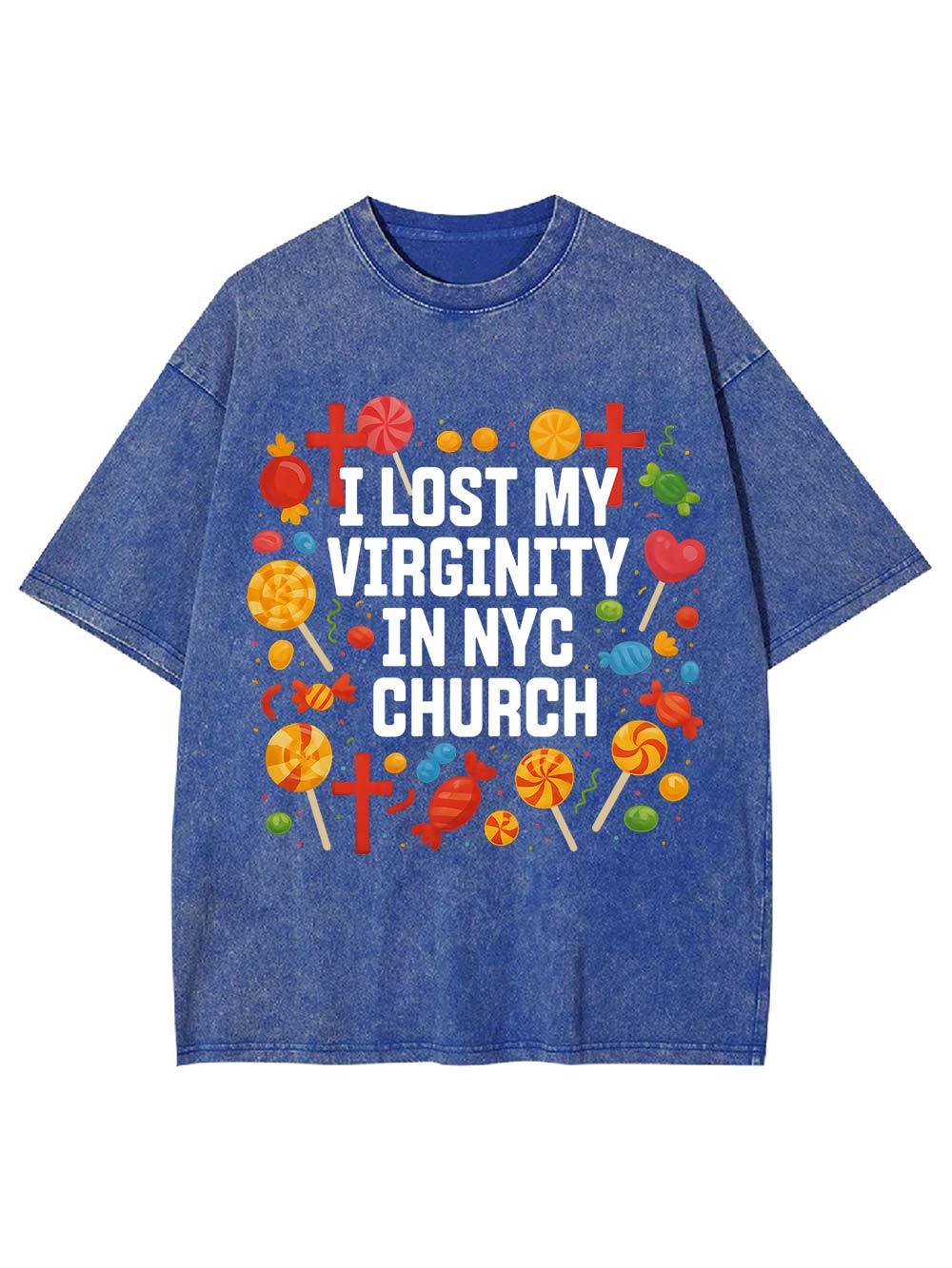 Confessions in NYC Washed Tshirt