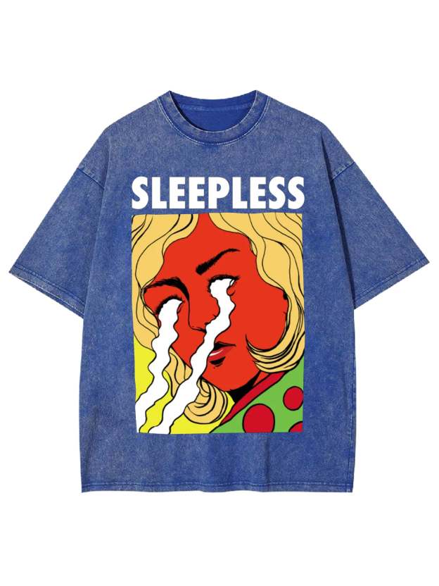 Sleepless Washed Tshirt