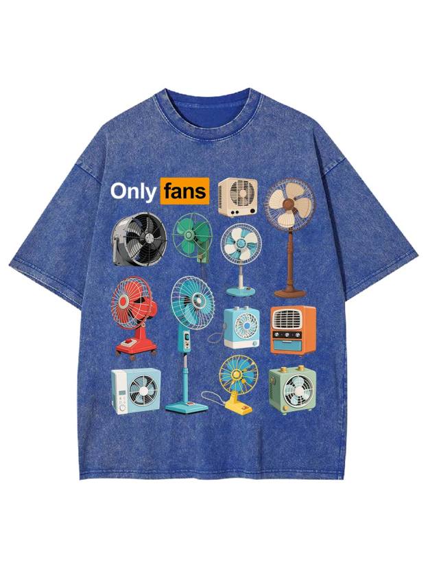 Only Fans Washed Tshirt