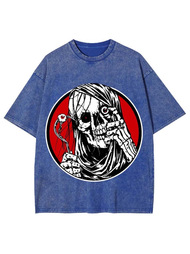 THE EYE OF DEATH WASHED TSHIRT
