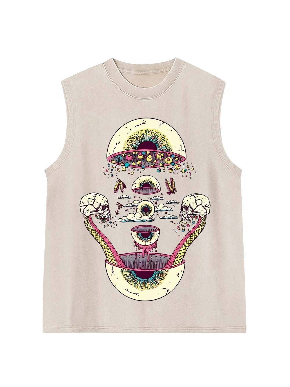 Cosmic Vision Washed Tank Top