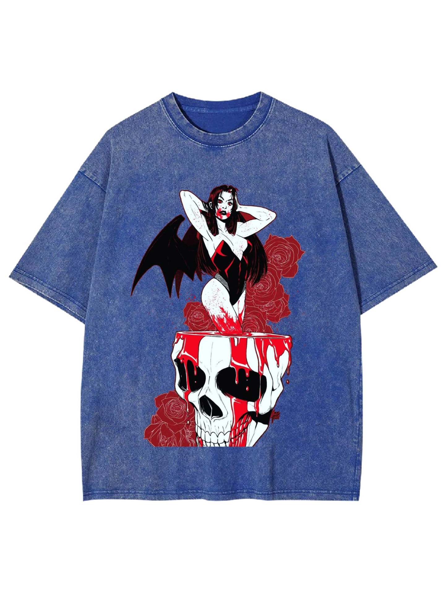 Vampiric Seduction Washed Tshirt