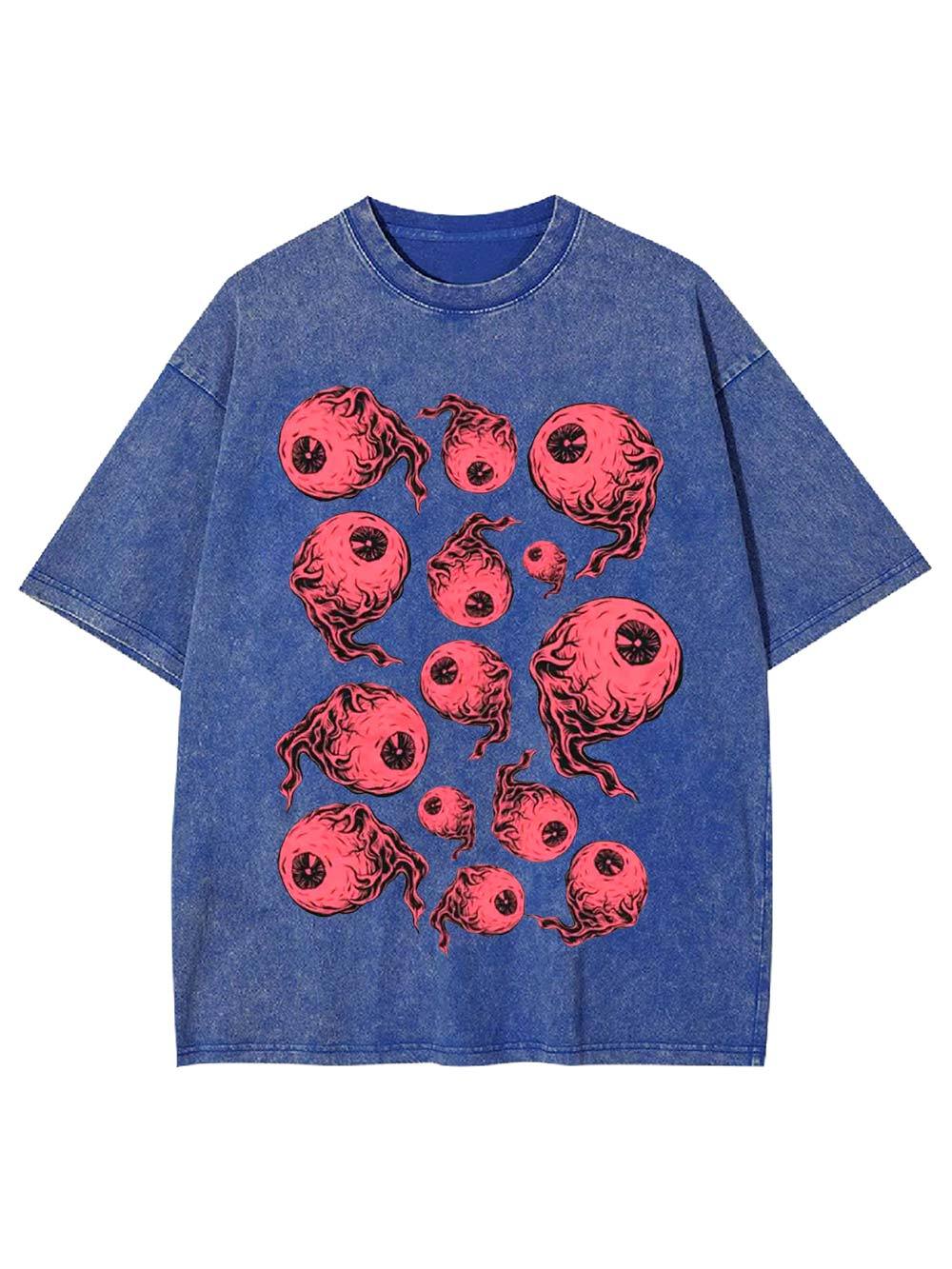 Floating Eyes Washed Tshirt