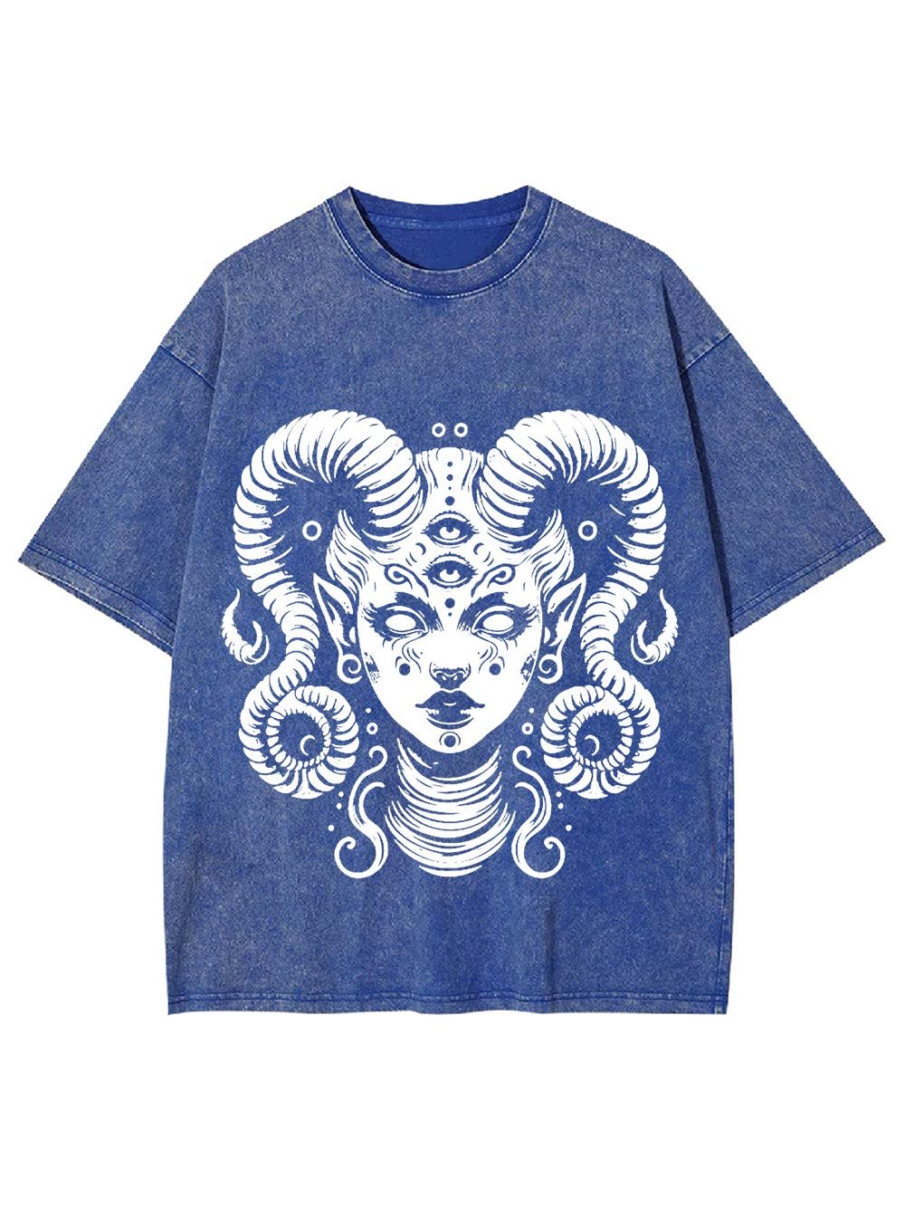 Mystic Entity Washed Tshirt-ClassyOutlaw Sale