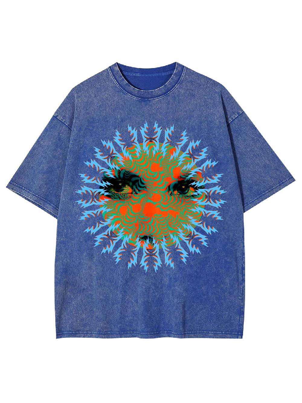 Hypnotic Gaze Washed Tshirt