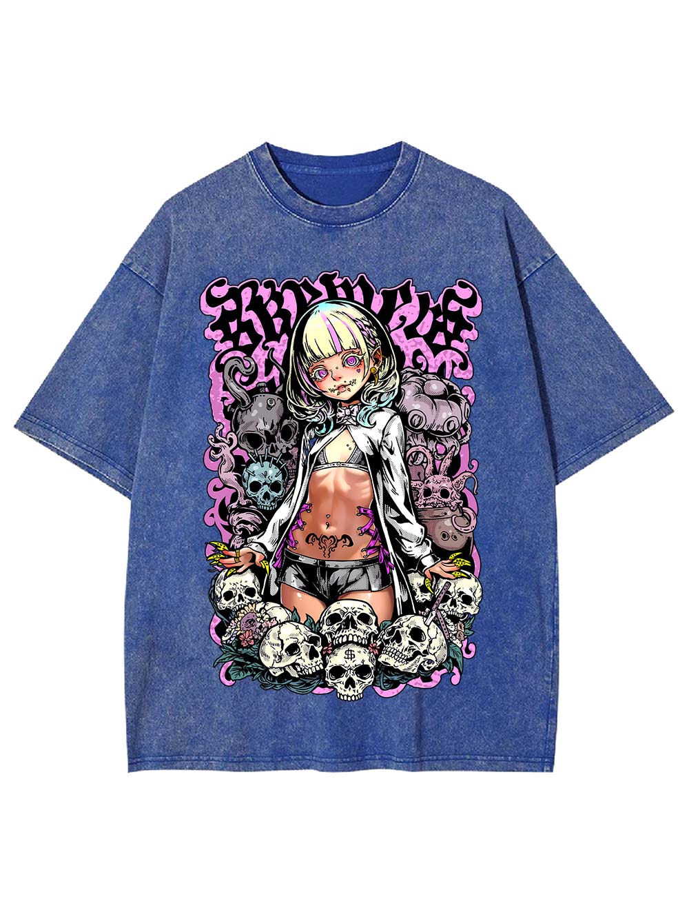 Queen of Chaos Washed Tshirt