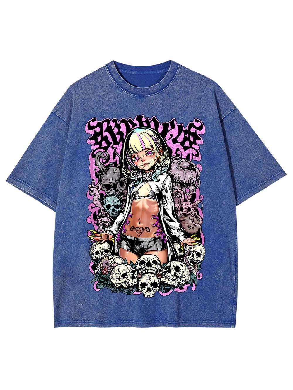 Queen of Chaos Washed Tshirt