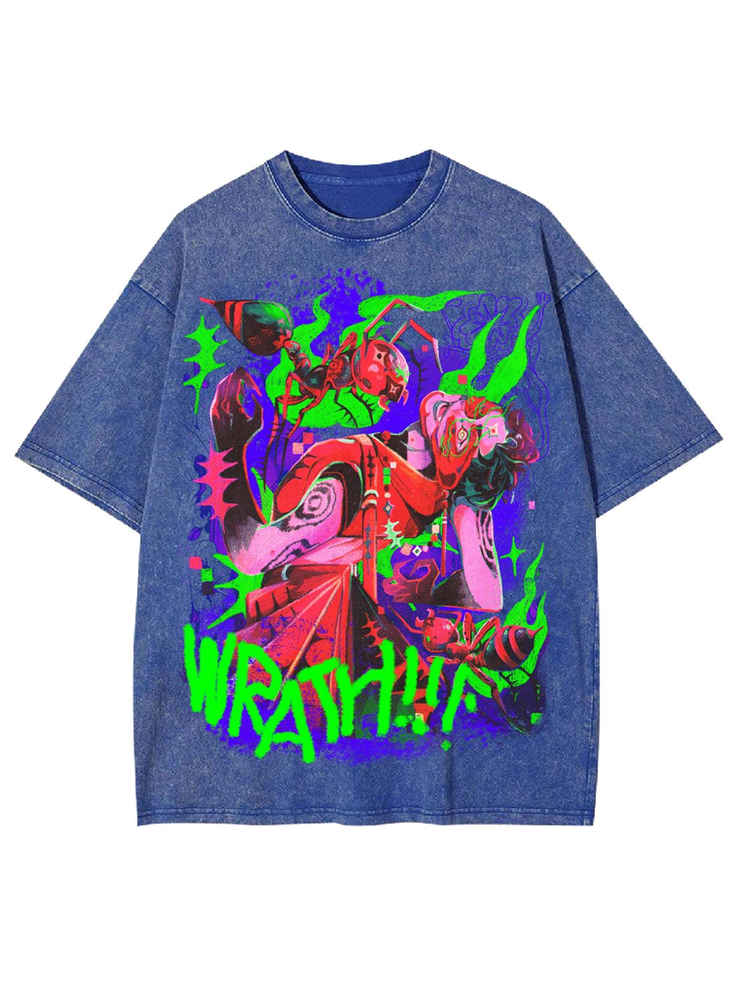 Wrath Washed Tshirt-ClassyOutlaw Sale