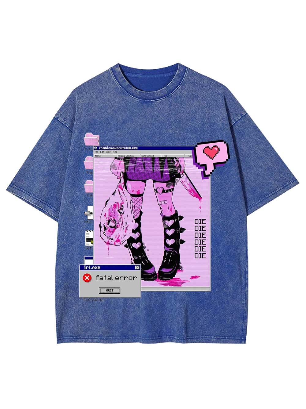 Fatal Error Washed Tshirt