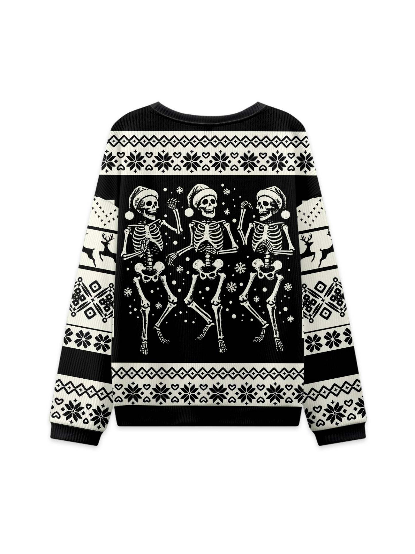 SKELETON UGLY CHRISTMAS SWEATER
