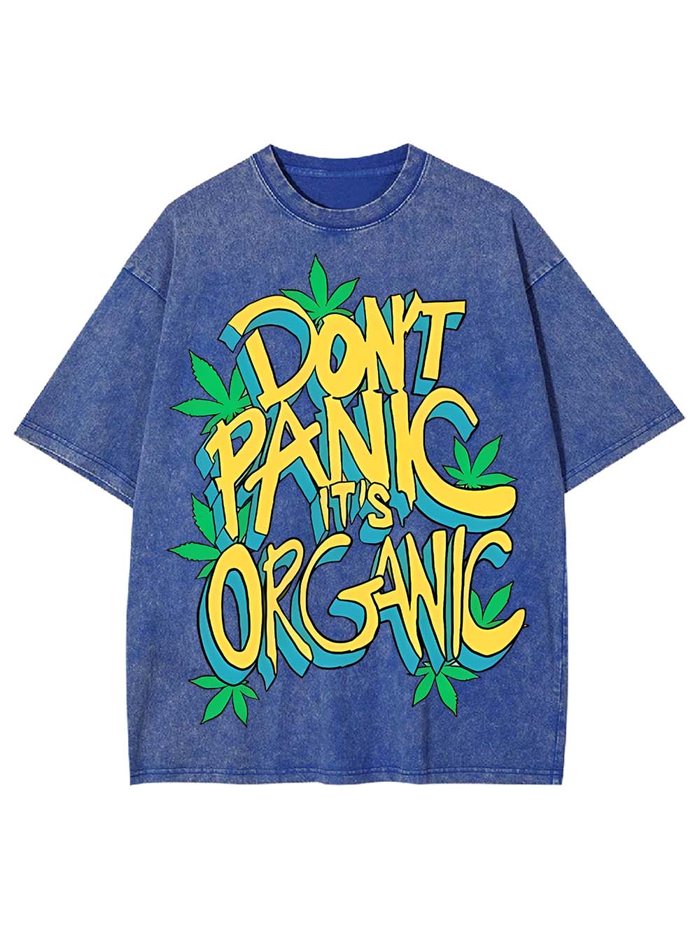 DON'T PANIC IT'S ORGANIC WASHED TSHIRT