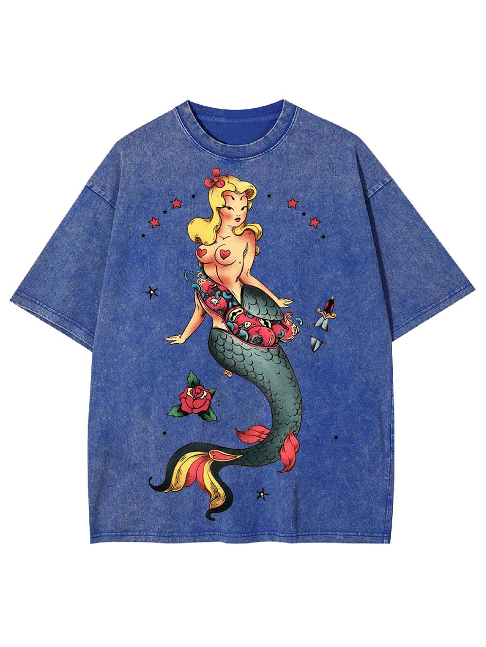 The Broken Mermaid Washed Tshirt
