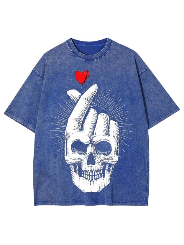 Skull of Love Washed Tshirt