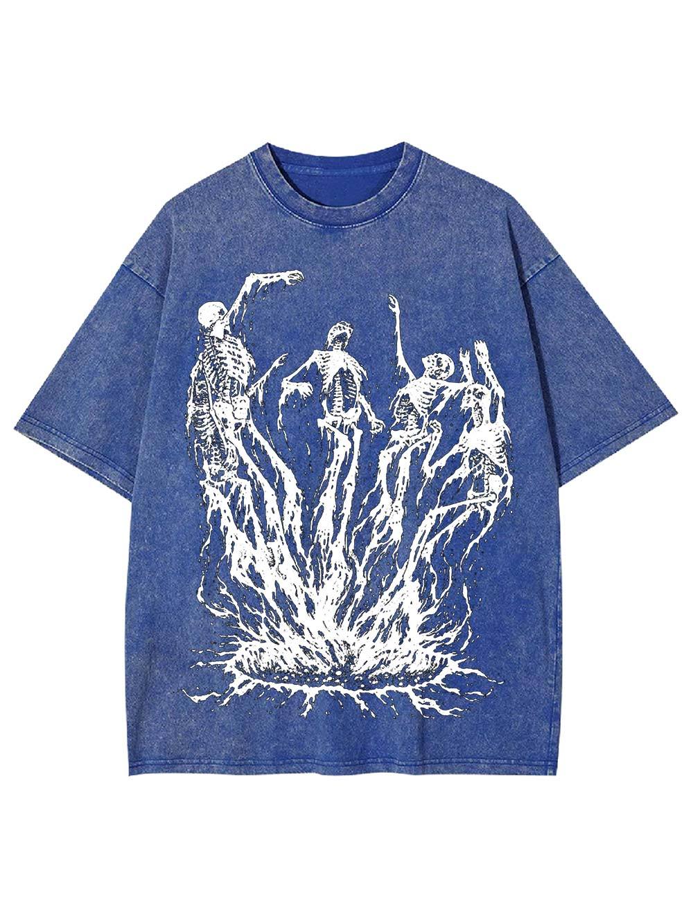 Rise from the Flames Washed Tshirt