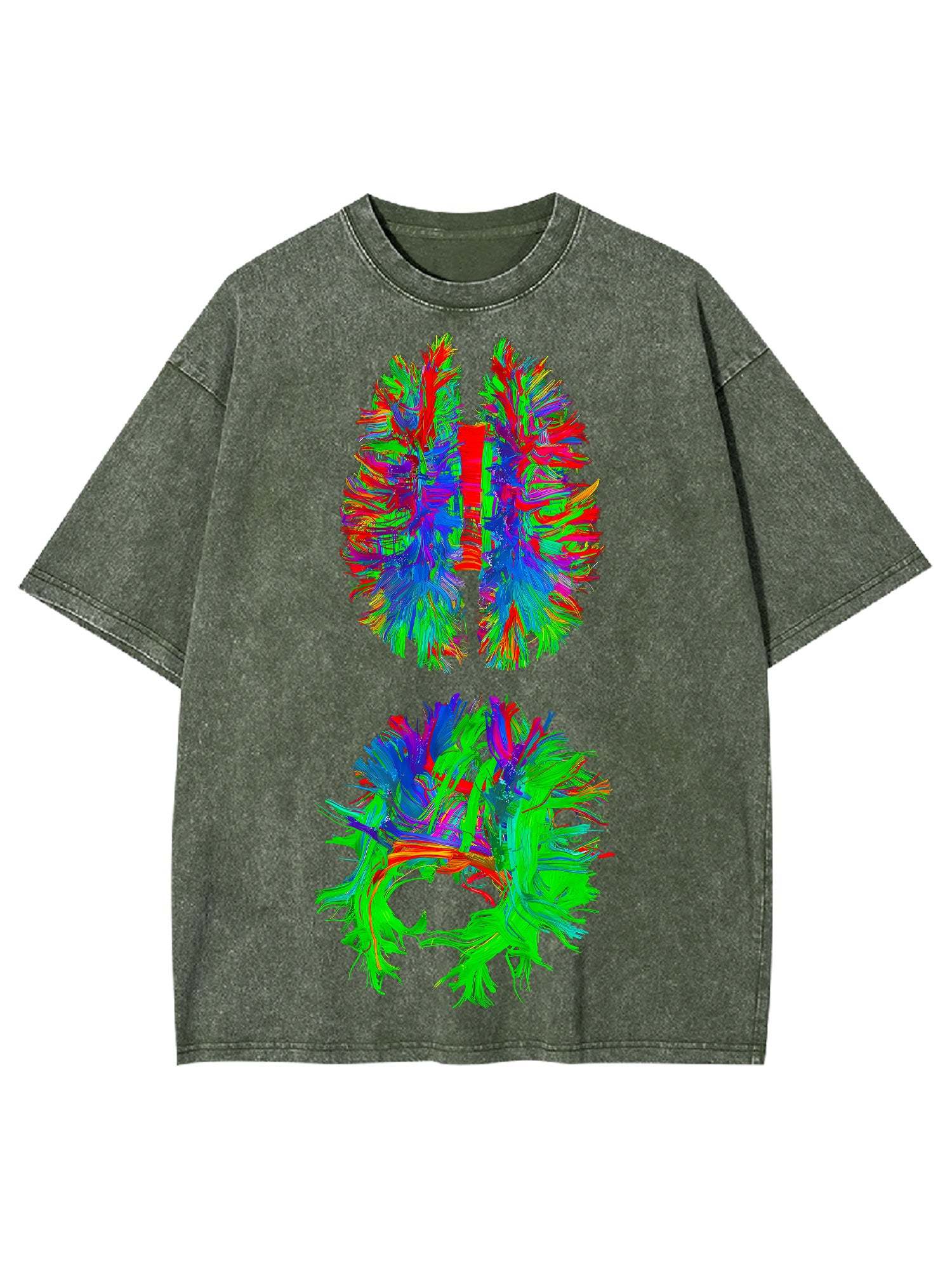 Thermal Imaging Brain Washed Tshirt