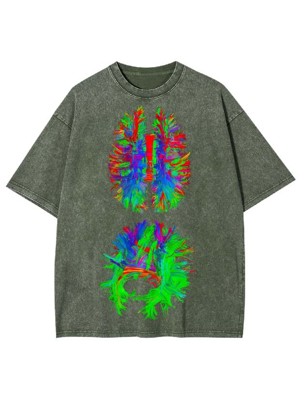 Thermal Imaging Brain Washed Tshirt