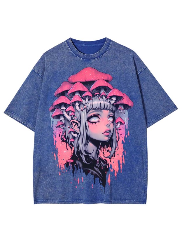 FUNGAL REVERIE WASHED TSHIRT