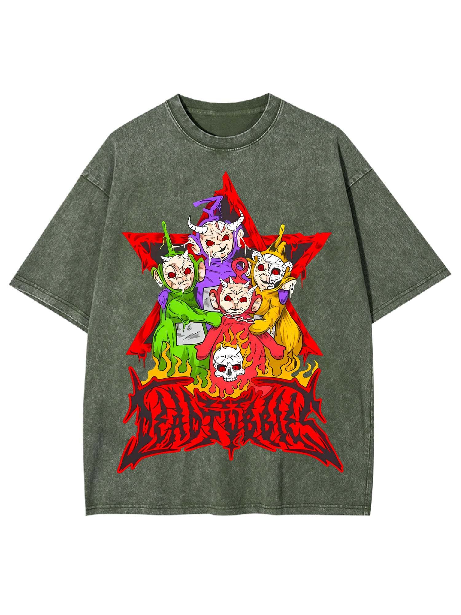 Dead Troubles Washed Tshirt