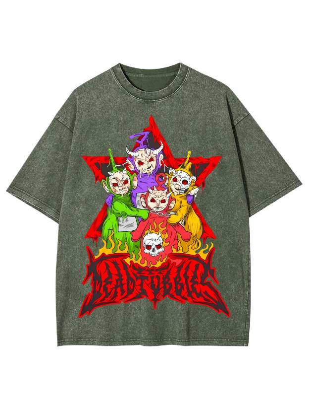 Dead Troubles Washed Tshirt