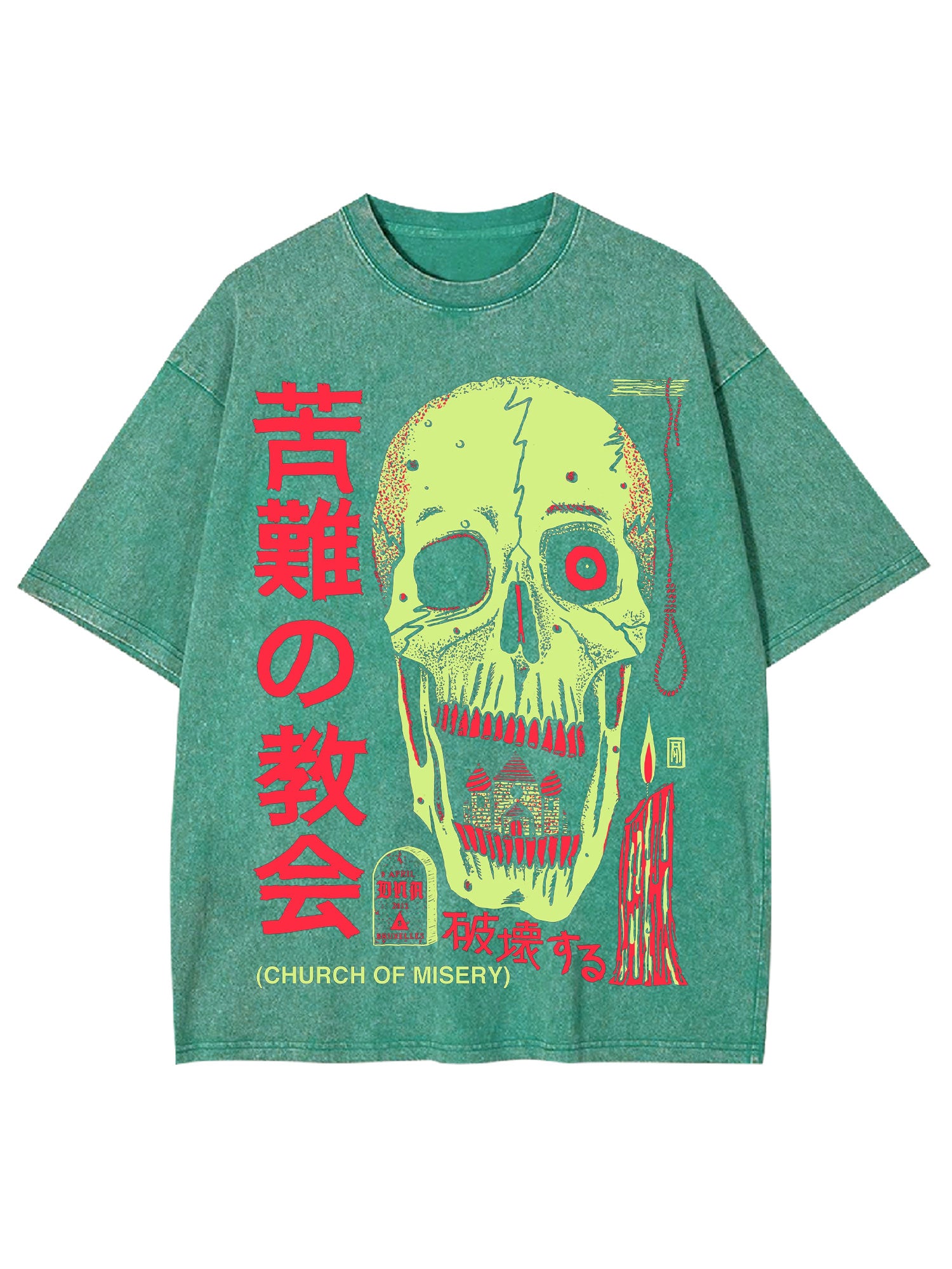 Church Of Misery Washed Tshirt