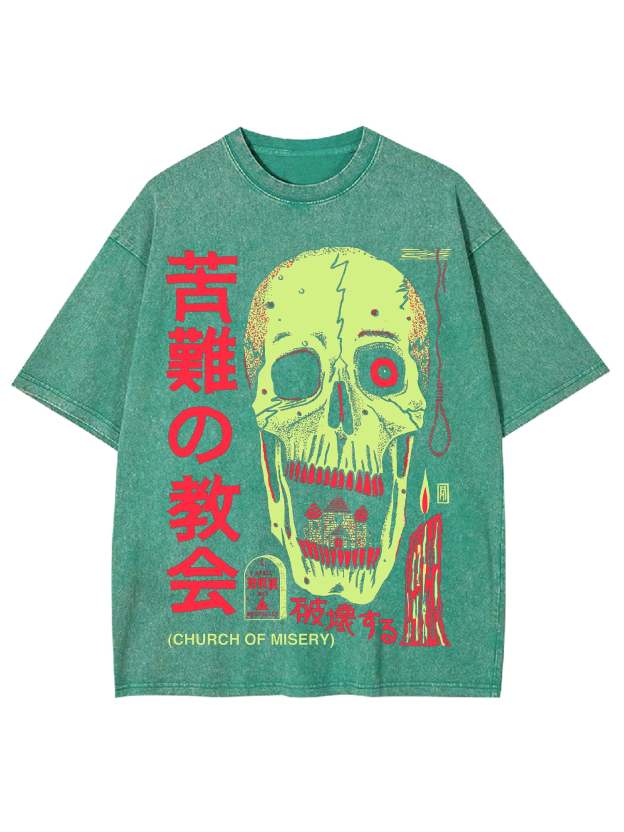 Church Of Misery Washed Tshirt