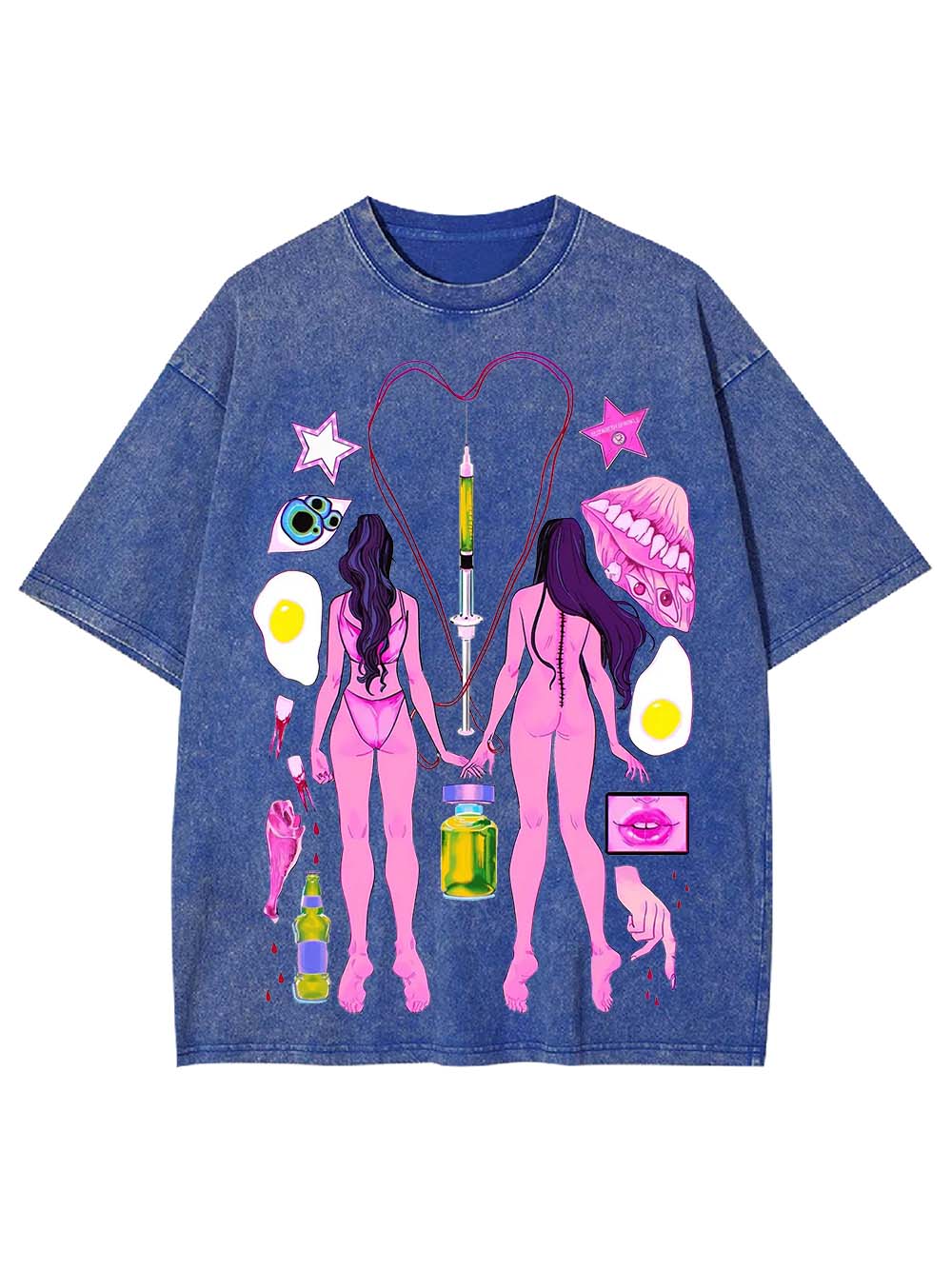 MEDICAL ILLUSTION WASHED TSHIRT