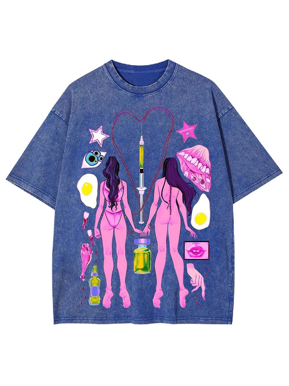 MEDICAL ILLUSTION WASHED TSHIRT