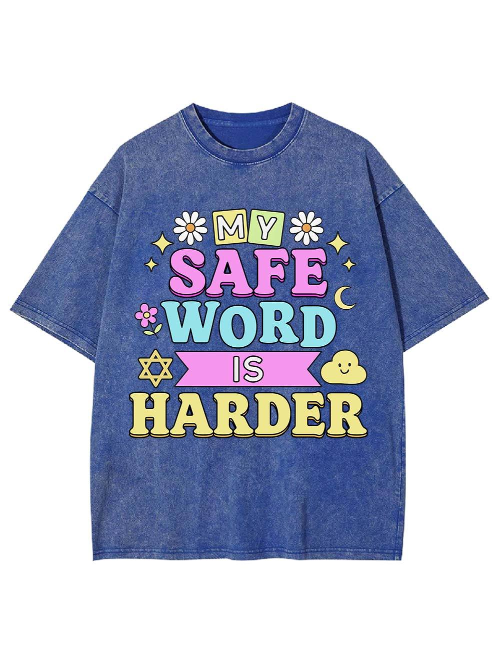 Safe Word Washed Tshirt