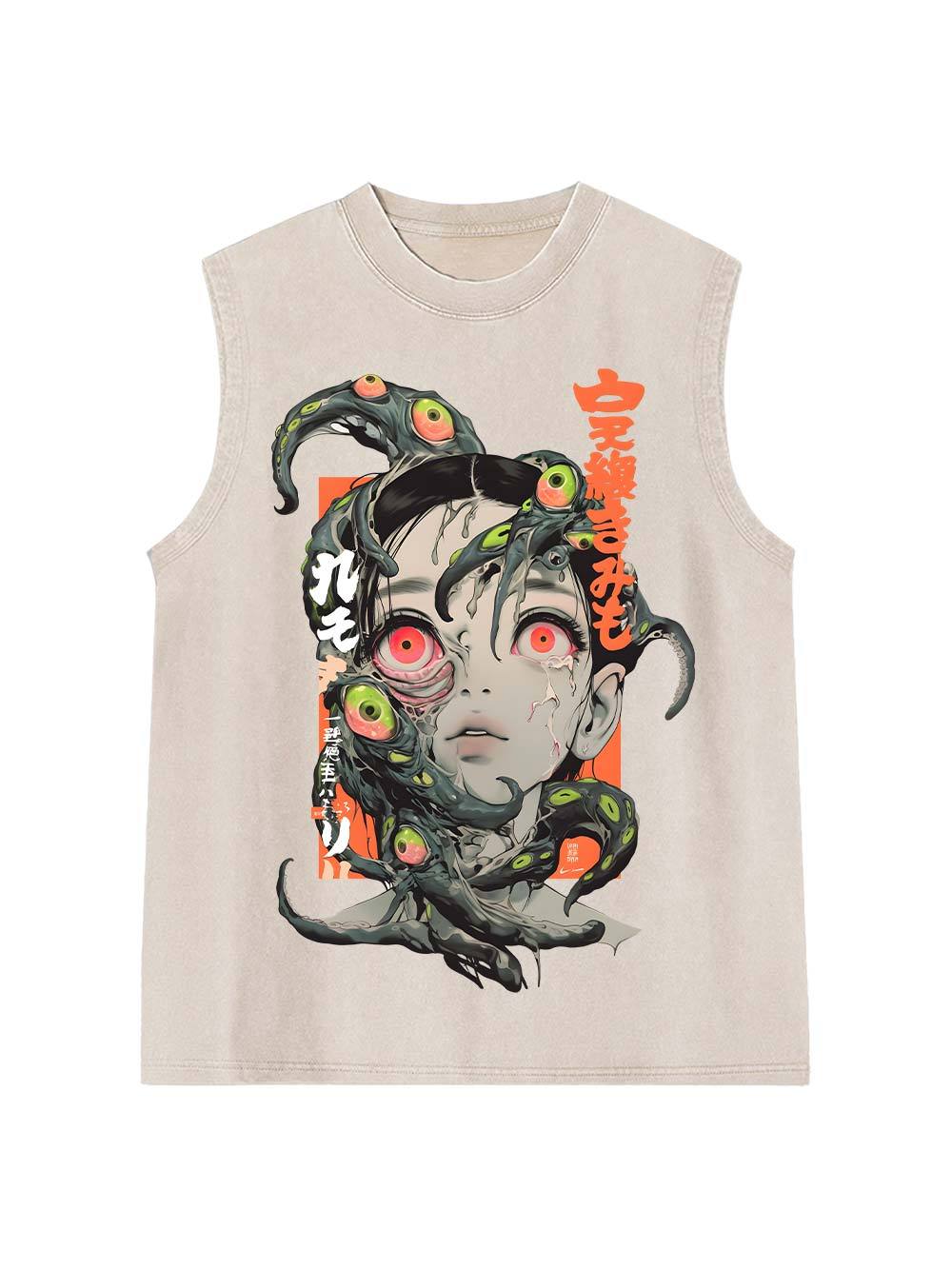 Dark Awakening Washed Tank Top