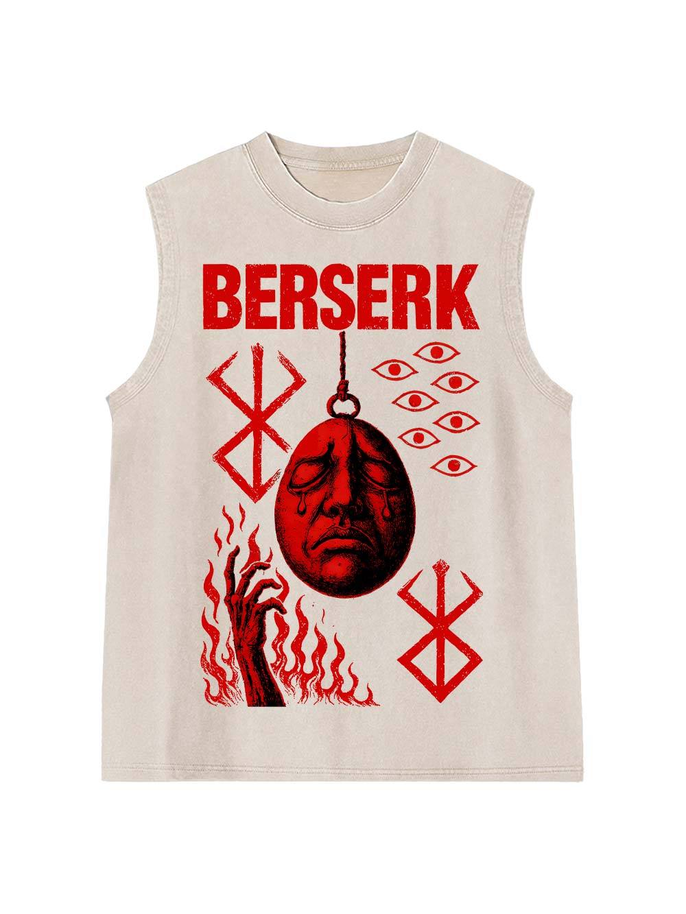 Berserk Washed Tank Top
