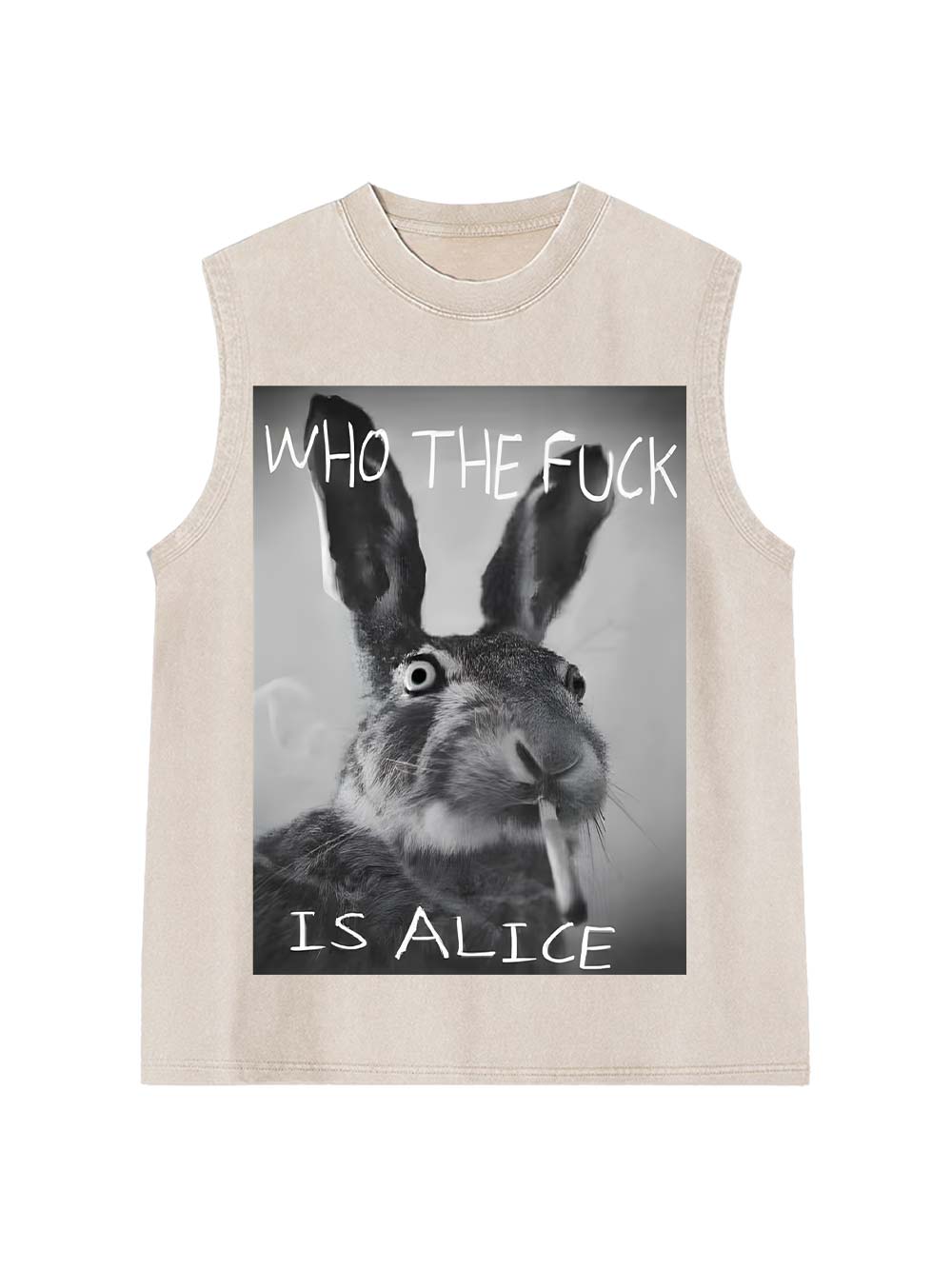 Who The Fuck Is Alice Washed Tank Top