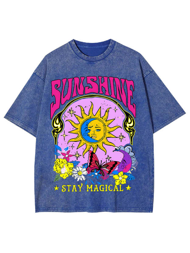Sunshine Stay Magical Washed Tshirt