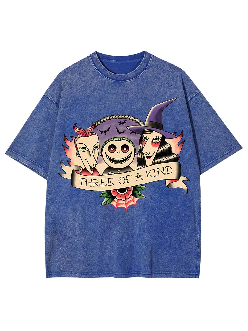 Three Of A Kind Washed Tshirt